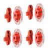 4Pcs Red Brake Disc Calipers for TRAXXAS UDR Unlimited Desert Racer 1/7 RC Car view 2