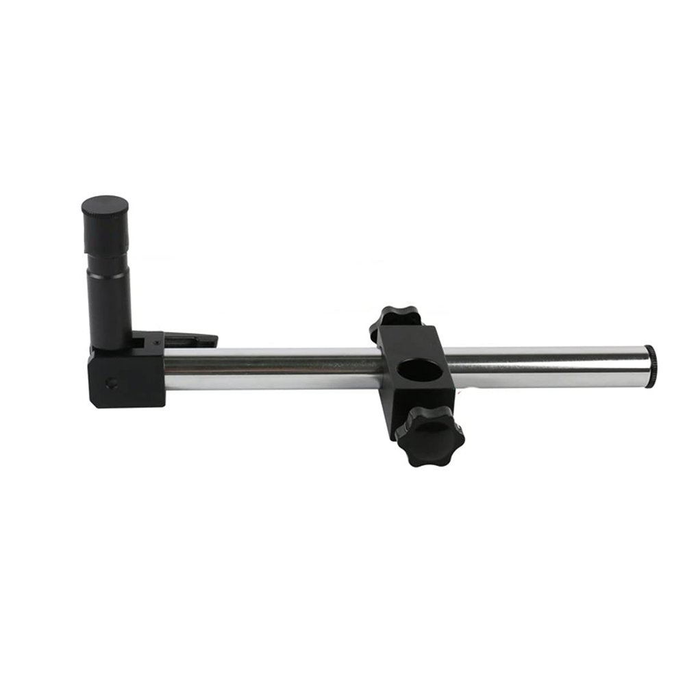 Microscope Stages Holder Diameter 25mm Lengthen Multi-axis Adjustable Metal Arm Industrial Trinocular Microscope(25mm-Short)