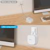 Wall Mount Holder for eero 7 Home WiFi System - Space Saving Wall Bracket with Cable Management, Vertical/Horizontal Plug Option, White (3Pack) view 4
