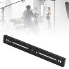 30cm Aluminum Alloy DSLR Camera Sliding Plate with 1/4in 3/8in Screw Holes for Mount Standard view 4