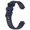 2 Pack Compatible with Fitbit Inspire 3 Bands, 15.4mm Width Soft Silicone Adjustable Sport Replacement Band for Women Men (Black/Navy Blue, Large) view 3