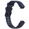 2 Pack Compatible with Fitbit Inspire 3 Bands, 15.4mm Width Soft Silicone Adjustable Sport Replacement Band for Women Men (Black/Navy Blue, Large) view 4