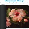 Mouse Pad Lily Gaming Mouse Pad 59.06 x 31.5 inch, Computer Desk Mat Pink Keyboard Mat with Stitched Edges Waterproof Anti-Slip Rubber Base Smooth Surface for Home Office Accessories, Gifts 6-L view 4