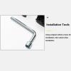 2 Pcs Hooks Clasps Durable Lightweight Replacemnet Components for Tesla Model 3 view 4