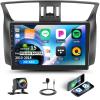 2G+64G Android 15 Car Stereo for Nissan Sentra 2013-2018 with Wireless Carplay Android Auto,10.1 Touchscreen Car Radio with Mirror Link WiFi/GPS Navigation Bluetooth FM/RDS SWC+Rear Camera view 1