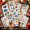 100PCS Paris Stickers Pack Travel Vinyl Waterproof France Sticker for Teens Adults Aesthetic Decal Decorative Funny Car Bumper Decals Water Bottle Helmet Phone Birthday Gift view 3