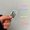 100PCS Paris Stickers Pack Travel Vinyl Waterproof France Sticker for Teens Adults Aesthetic Decal Decorative Funny Car Bumper Decals Water Bottle Helmet Phone Birthday Gift view 4