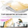 INFILAND Compatible with iPad (A16) 11th Generation 11 Inch 2025 Case, iPad 10th Generation Case 2022 10.9 Inch, Clear Slim Protective Cover with Apple Pencil Holder, Charging Adapter (Champagne Gold) view 3