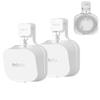 Wall Mount Holder for eero 7 Home WiFi System - Space Saving Wall Bracket with Cable Management, Vertical/Horizontal Plug Option, White (2) view 1