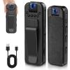 WFULM Hidden Body Camera HD 1080P Mini Body Came with Night Vision Wearable Camcorder with 180 Rotatable Lens and Sturdy Clips Small Video Recorder for Security, Indoor, Outdoor view 1