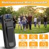 WFULM Hidden Body Camera HD 1080P Mini Body Came with Night Vision Wearable Camcorder with 180 Rotatable Lens and Sturdy Clips Small Video Recorder for Security, Indoor, Outdoor view 2