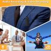 WFULM Hidden Body Camera HD 1080P Mini Body Came with Night Vision Wearable Camcorder with 180 Rotatable Lens and Sturdy Clips Small Video Recorder for Security, Indoor, Outdoor view 3
