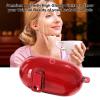Aircawin for Beats Solo Buds Case Clear with Secure Lock 2024,Shockproof Soft Transparent TPU for Beat Solo Buds Cover with Keychain and Cleaning Pen for Girl Men Women-Red view 2