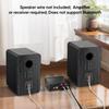 Saiyin Passive Bookshelf Speakers, 2-Way Passive Speakers, 3.5" Woofer & Silk Horn Tweeter, 60Hz Bass for Home/Office/Theater Pair (Needs Amplifier or Receiver to Operate) view 2
