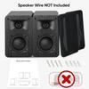 Saiyin Passive Bookshelf Speakers, 2-Way Passive Speakers, 3.5" Woofer & Silk Horn Tweeter, 60Hz Bass for Home/Office/Theater Pair (Needs Amplifier or Receiver to Operate) view 3