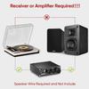 Saiyin Passive Bookshelf Speakers, 2-Way Passive Speakers, 3.5" Woofer & Silk Horn Tweeter, 60Hz Bass for Home/Office/Theater Pair (Needs Amplifier or Receiver to Operate) view 4