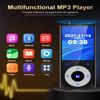 64GB MP3 Player with Bluetooth 2.4" Screen,Hi-Fi Lossless Sound Bluetooth mp3 Player Built-in Speaker & FM Radio,Voice Recorder, MP3 Music Player Supports 128GB SD Card for Running,Travel (Black) view 3