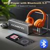 64GB MP3 Player with Bluetooth 2.4" Screen,Hi-Fi Lossless Sound Bluetooth mp3 Player Built-in Speaker & FM Radio,Voice Recorder, MP3 Music Player Supports 128GB SD Card for Running,Travel (Black) view 4