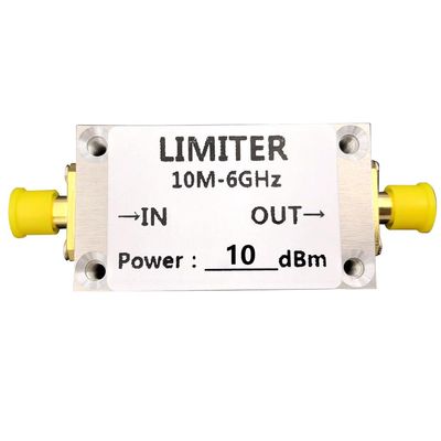 JMT PIN Diode SMA RF Limiter 10M-6GHz with SMA Interface for Low Power Input Protection Compatible with Spec Trum Analysers, Pre-Low Noise Amplifier, SDR Receiver (10dBm with CNC Case)
