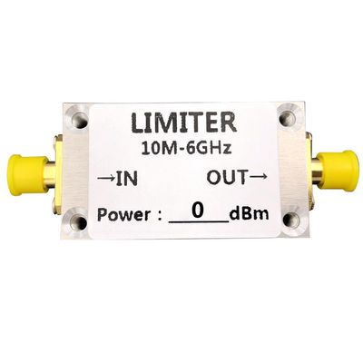 JMT PIN Diode SMA RF Limiter 10M-6GHz with SMA Interface for Low Power Input Protection Compatible with Spec Trum Analysers, Pre-Low Noise Amplifier, SDR Receiver (0dBm with CNC Case)