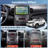 [2+64G] NHOPEEW Car Radio for Kia Sorento 2009-2012 - Wireless Carplay and Android Auto - 10 Inch Touch Screen Android Car Stereo - DSP/WiFi/GPS/SWC/Bluetooth/Mirror Link + AHD Backup Camera view 2