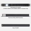 2 Outlet IEC C19 Metal & 5 C13 Wall Mount Heavy Duty Wide Spaced Long Power Strip with Air Switch &10FT Plug Cable16A Rack Mountable PDU/Data Center Power Distribution view 3