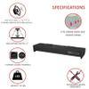 10" Dual Sealed TW3 SUB Box for 2009-2024 150 Crew CAB CAR Audio Speaker Box SUB Enclosure view 3