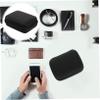 BRIGHTFUFU Electronic Organizer Travel Case for Earbuds Cables Chargers Portable Storage Pouch for Travel Essentials Black view 3