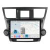 Radio for Toyota Highlander : 8 Core 4+64GB Stereo for Toyota Highlander 2009-2014 Radio Upgrade Dash Kit Car GPS Navigation,10.1" IPS Touch Screen Head Unit with Car-Play & Android Auto/SWC view 1