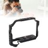 Akozon Camera Video Cage Protective Frame for R10 Aluminum Alloy Camera Rig Cold Shoe Mount view 3