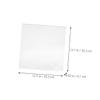 HIAKDOFT 50pcs Transparent Outer Vinyl Record Sleeves Self-Adhesive Album Covers for Protecting Vinyl Records from Scratches and Damage Storage view 2