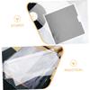 HIAKDOFT 50pcs Transparent Outer Vinyl Record Sleeves Self-Adhesive Album Covers for Protecting Vinyl Records from Scratches and Damage Storage view 3