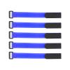 Flexible, Sturdy, Durable 19cm Handlebar Strap, Versatile, Strong, Durable, for Snowboards, Yoga Mats, Power Cords (Blue) view 4
