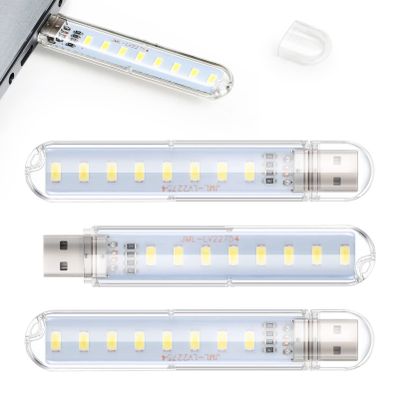 Cabilock USB Night Light Portable Mini USB Charging Lamp Soft Led Light for Indoor Outdoor Camping Reading