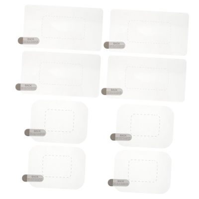Gogogmee 8pcs Static Dash Camera Sticker Replacement Windshield Protection Decals Static Films Supplies for Dashcam and Clear Display
