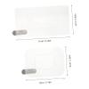 Gogogmee 8pcs Static Dash Camera Sticker Replacement Windshield Protection Decals Static Films Supplies for Dashcam and Clear Display view 2