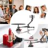 Portable 360 Degree Photography Turntable Kit, Professional Panoramic Shooting Camera Rotator, 110cm Retractable Camera Stand view 2