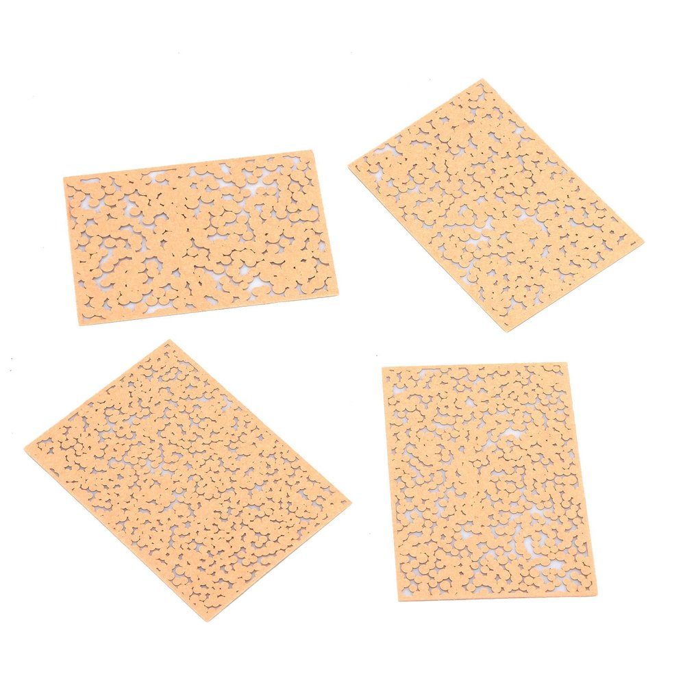 4Pcs/Set 1/32 1/35 Ambush Camouflage Leakage Spray Stencil Template Paper Upgrade Parts