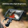 VILTROX DC-A1 2800nit Video Field Monitor, 7 Inch Touchscreen 60Hz 4K Camera External Monitor with Cooling Fans, 1920x1080 DSLR Monitor 4K HDMI in/Out, 170 Wide Angle view 2