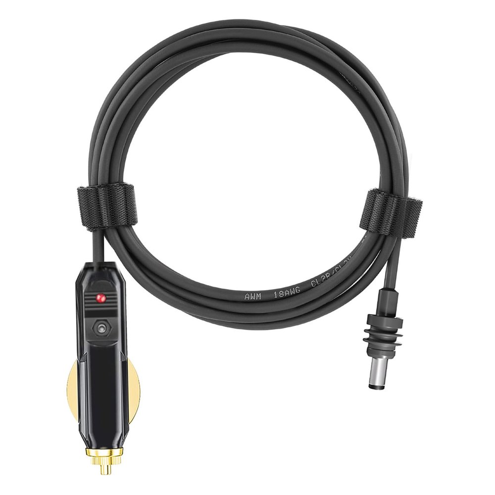 DC Car Power Cable for Satellite,18AWG IP68 Plug and Play Charger for Trucks, Buses, Lorries, and Boats (2M)
