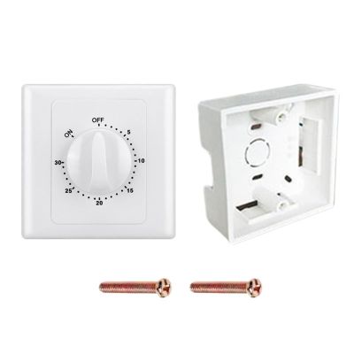 RBFRZGSU 1pcs Controller Mechanical Timer Switch AC 220V 30/60/120 Min Intelligent Timer(30min)