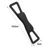 Goodliest Silicone Hand Strap for Kindle Tablets Universal High Elasticity Secure Lightweight E-Book Reader Finger Handle Grip Holder for Kindle Accessories Black view 4