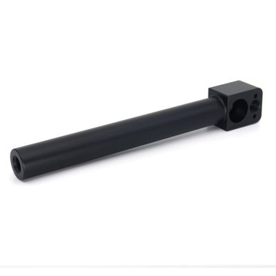 19mm Support Rod Tube 3/8" Screw Mounting Bracket for ARRI RED Sony Camera Wireless Follow Focus Lens Motor, 15cm Long - Black