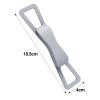 Goodliest Silicone Hand Strap for Kindle Tablets Universal High Elasticity Secure Lightweight E-Book Reader Finger Handle Grip Holder for Kindle Accessories Grey view 4