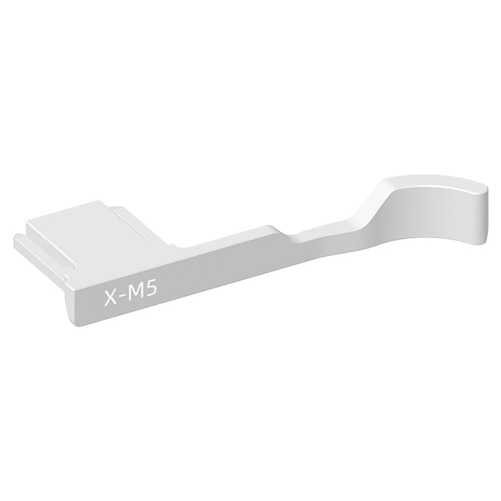 BGNing Camera Thumb Grip, Aluminum Hot Shoe Thumb Grip Handle Accessory Compatible with X-M5 Microslice (Silver)