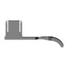 BGNing Camera Thumb Grip, Aluminum Hot Shoe Thumb Grip Handle Accessory Compatible with X-M5 Microslice (Silver) view 2