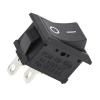 RBFRZGSU 5/20/100Pcs KCD1 15 * 21mm 2Pin ON-Off Boat-Shape Switch 10 * 15mm Snap-in Rocker Switch KCD Switches(KCD11 10X15mm,20PCS) view 4