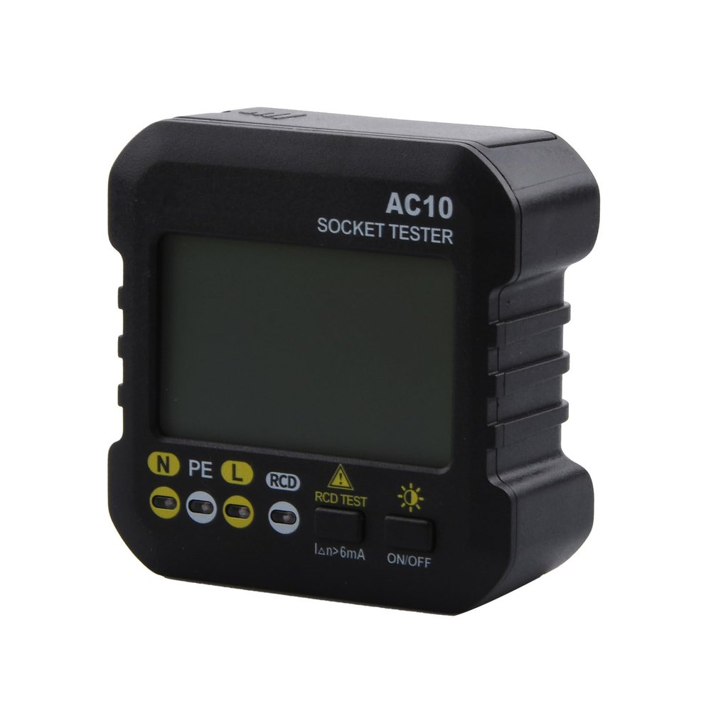 90-250V Outlet Socker Tester Voltagemeter Automatic Electric Circuit Polarity