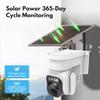 4G LTE Cellular Security Camera Wireless OutdoorNo Wifi Solar Powered Outside Camera , 2K Color Night Vision, PIR Motion Sensor, 360 Live View, 2-Way Audio, SIM Card $ SD Card Included, Free Trial view 4