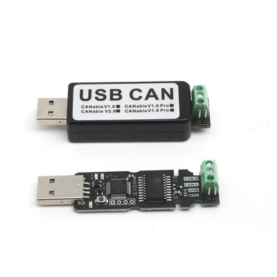 CANable Pro USB to CAN CANable USBCAN Analyzer Adapter Python-CAN Communication Software Control Pcanview Cangaroo Firmware Pcan(with Shell,V2)